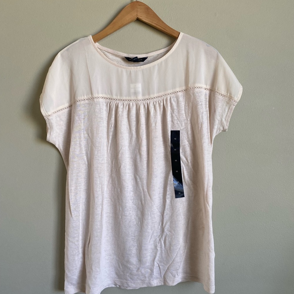 Banana Republic Cream Blouse